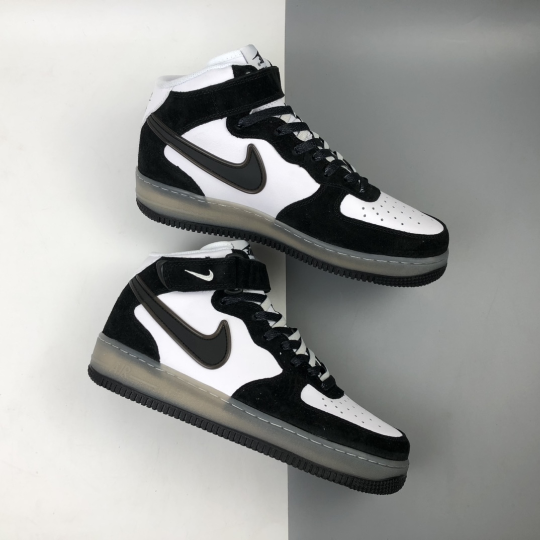 260 Slam Jam x Nk Air Force 1'07 Mid 联名系列磨砂皮革中帮休闲板鞋 BC9825-101