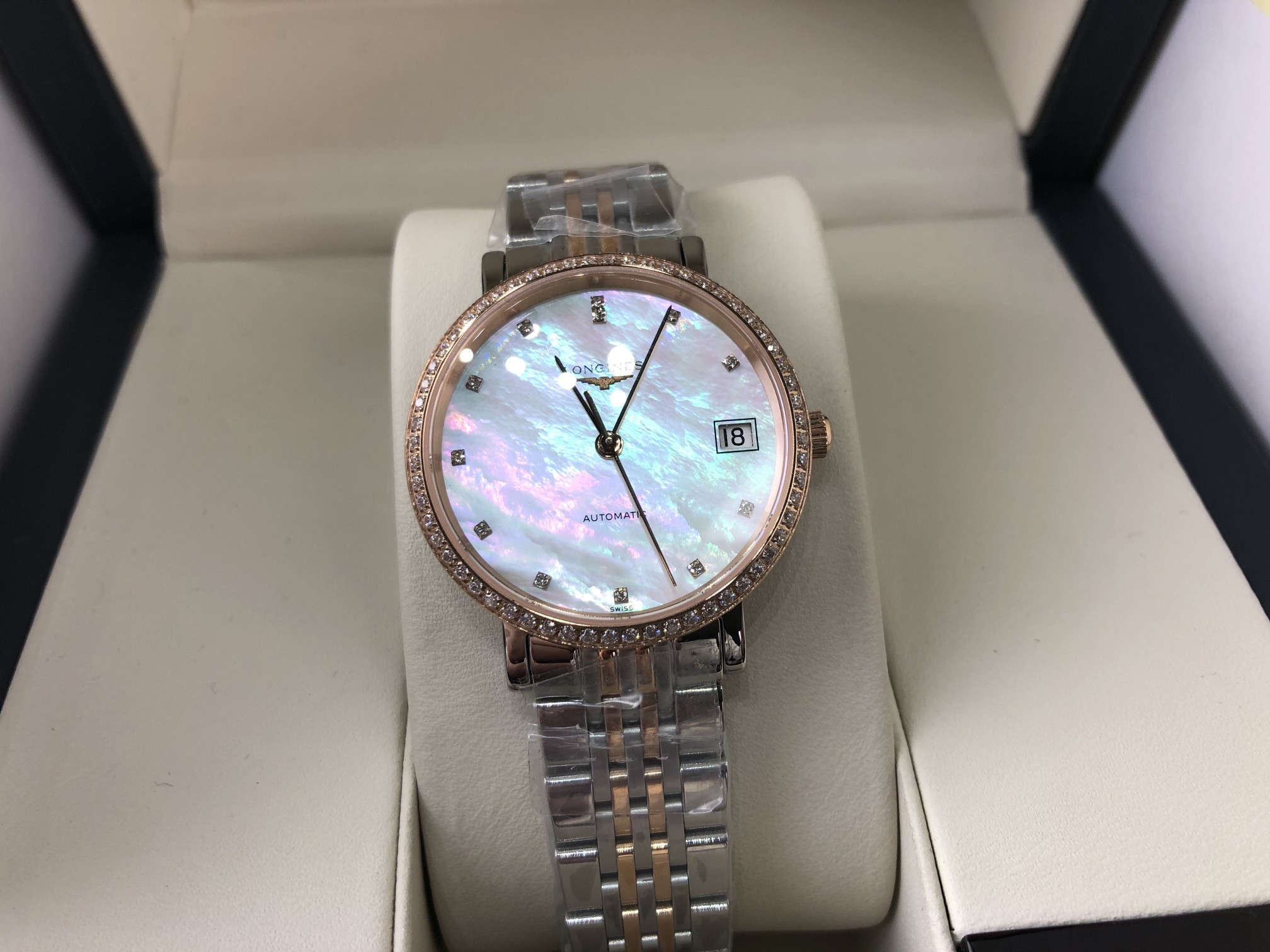 Longines 皇家 浪琴博雅系列贝壳表盘女表