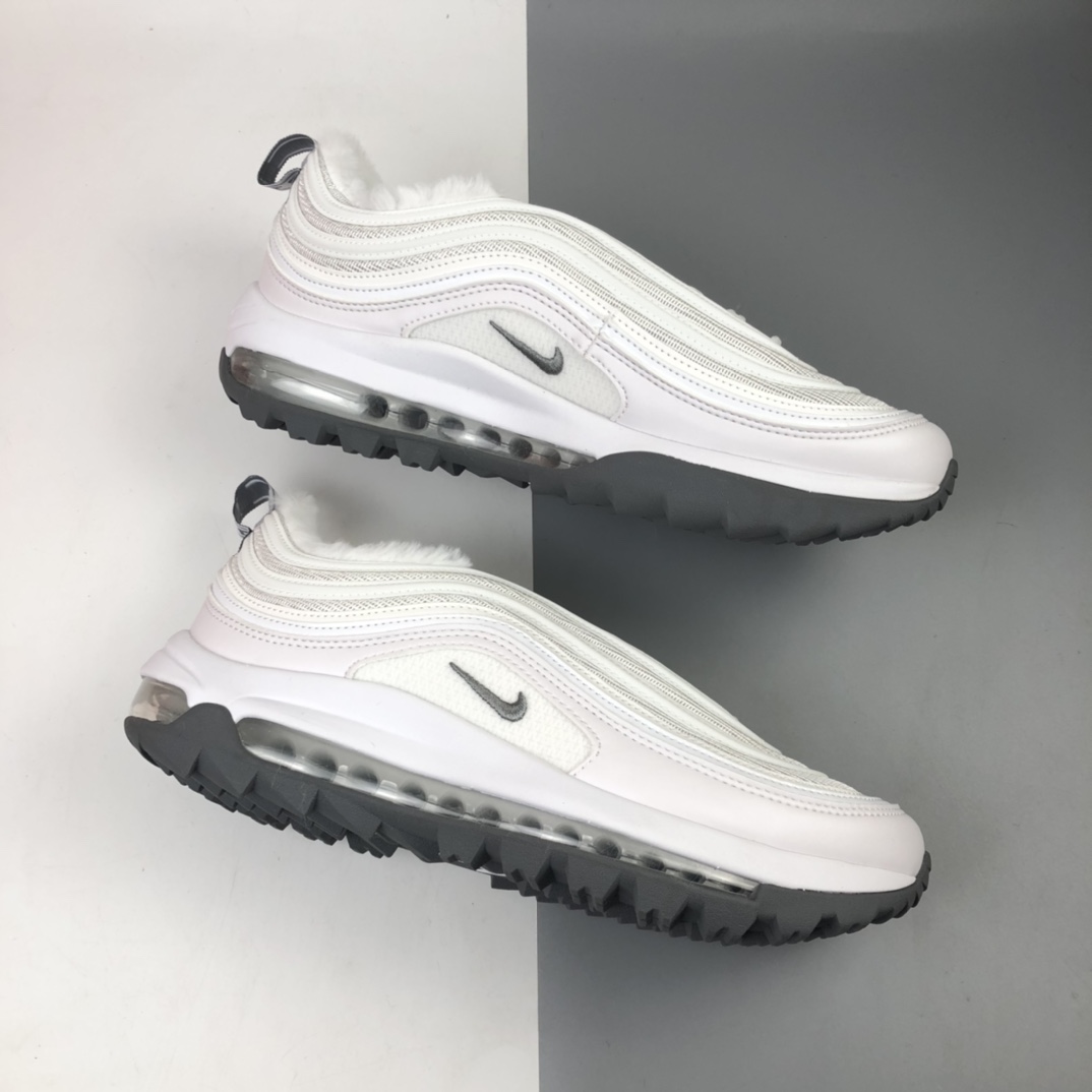 240 Nk Golf Air Max 97G 子弹高头尔夫球鞋经典跨界男女中鞋性运动鞋 白露加绒 CI7538-100
