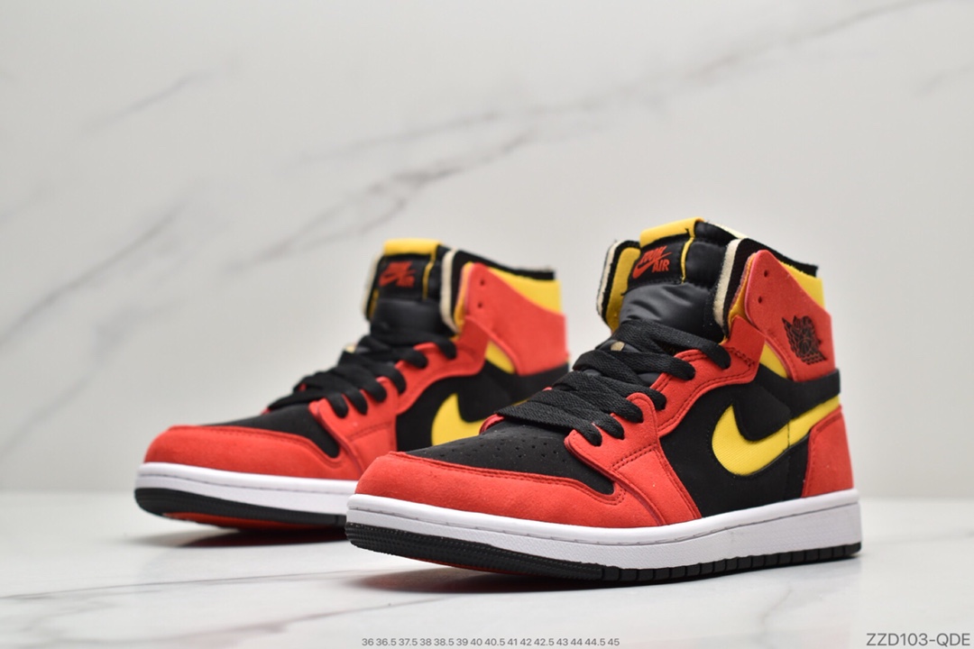240 公司级Air Jordan 1 Zoom CMFT “Chile Red”黑红CT0978-006