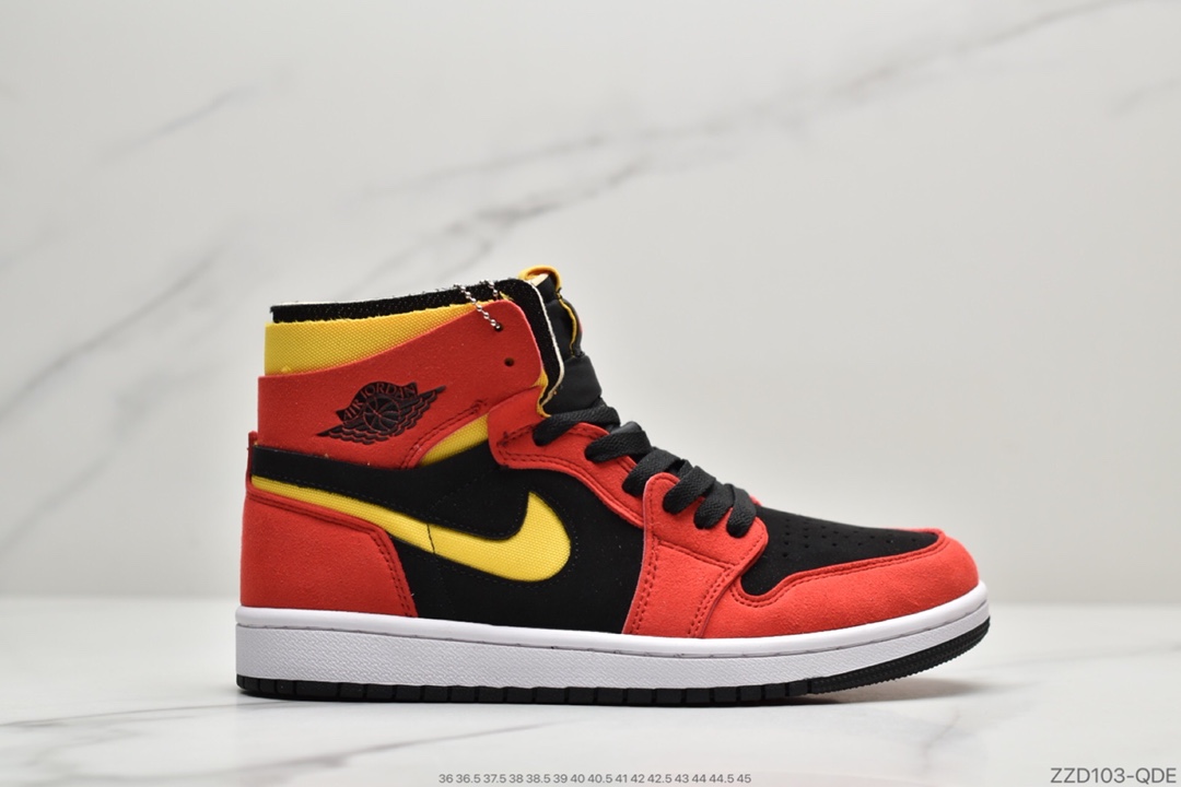 240 公司级Air Jordan 1 Zoom CMFT “Chile Red”黑红CT0978-006