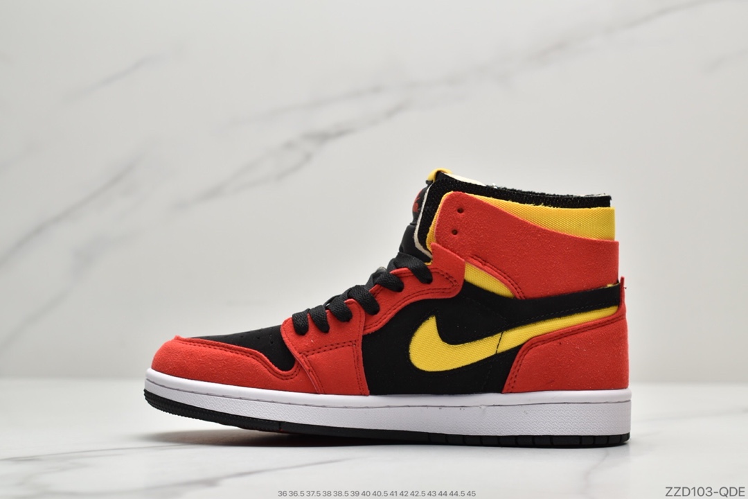 240 公司级Air Jordan 1 Zoom CMFT “Chile Red”黑红CT0978-006