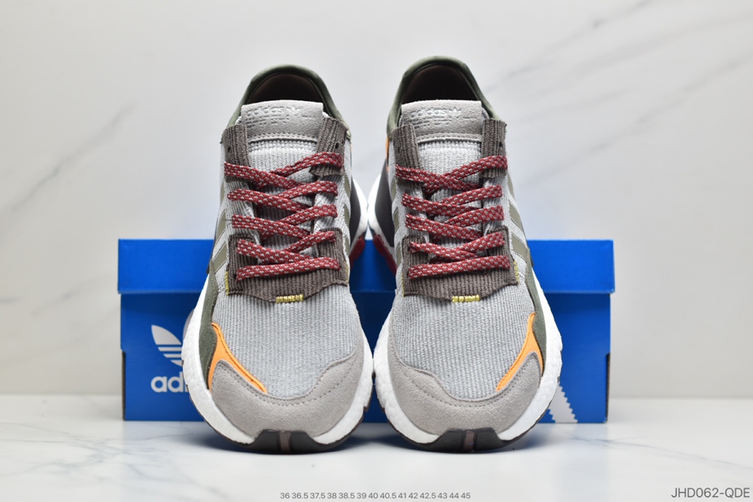 190 公司级Adidas 阿迪达斯 Nite Jogger Boost 夜行者 爆米花大底复古跑鞋 FZ1959