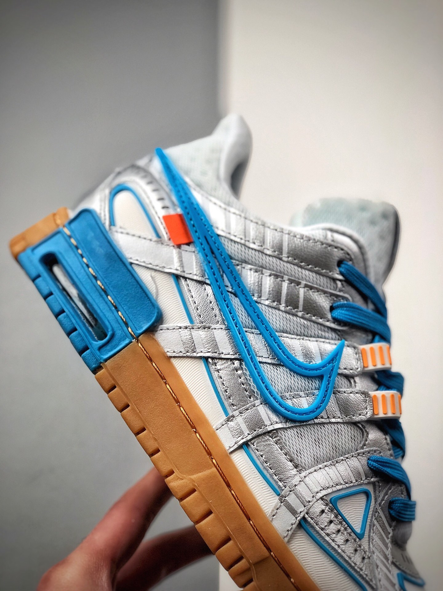 280  OW x NK Air Rubber Dunk “University Blue” 联名北卡蓝 欧洲限定CU6015-100
