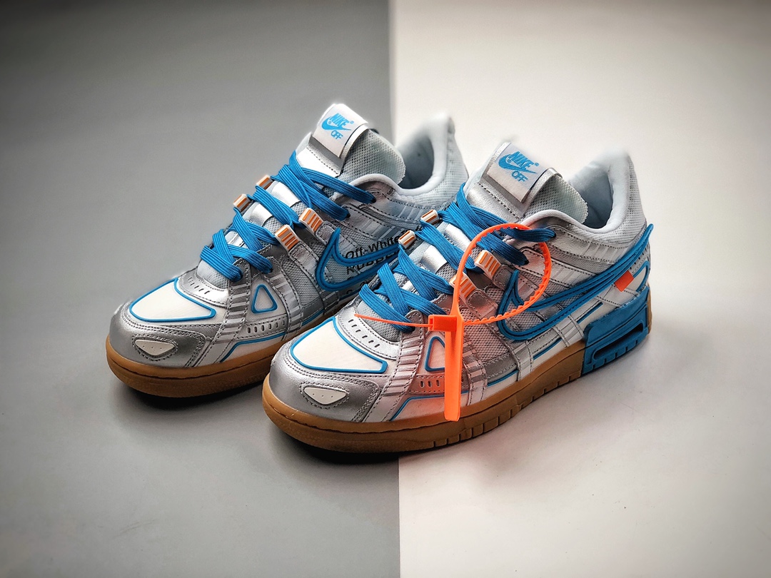 280  OW x NK Air Rubber Dunk “University Blue” 联名北卡蓝 欧洲限定CU6015-100