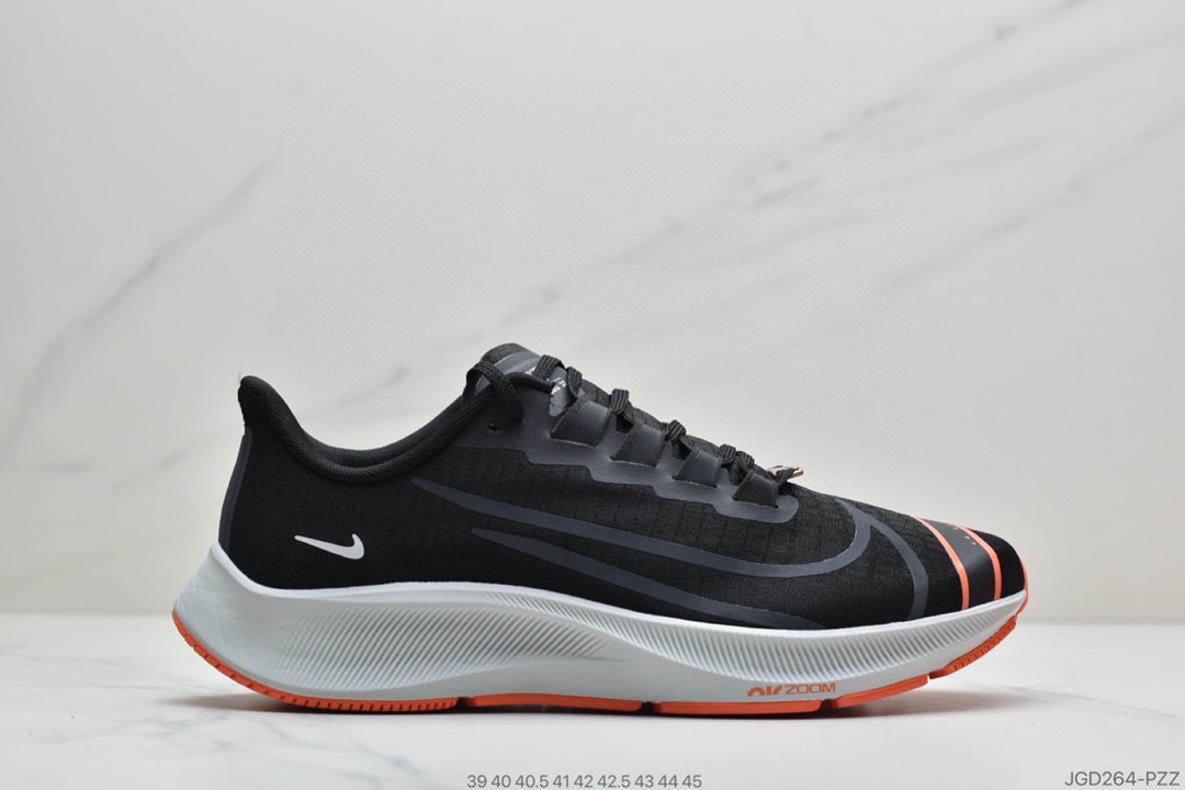180 公司级耐克Nike Air ZM Pegasus 37  登月37代v2“彩虹”透气缓震疾速跑鞋BQ9647-10