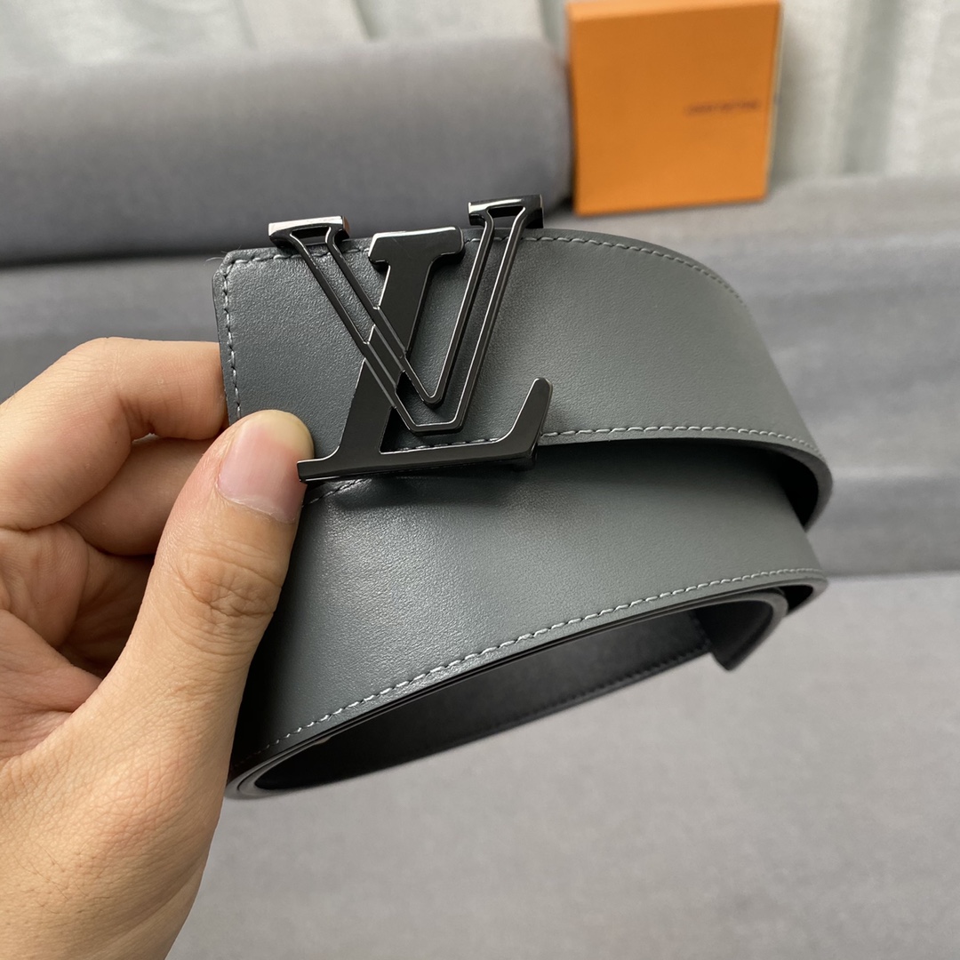 Louis Vuitton Belts Calfskin Cowhide