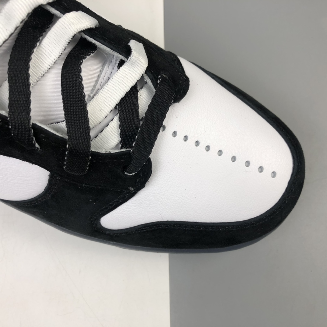 360  Slam Jam x Nk Dunk High 联名系列全头层皮高帮休闲滑板鞋 DA1639-101