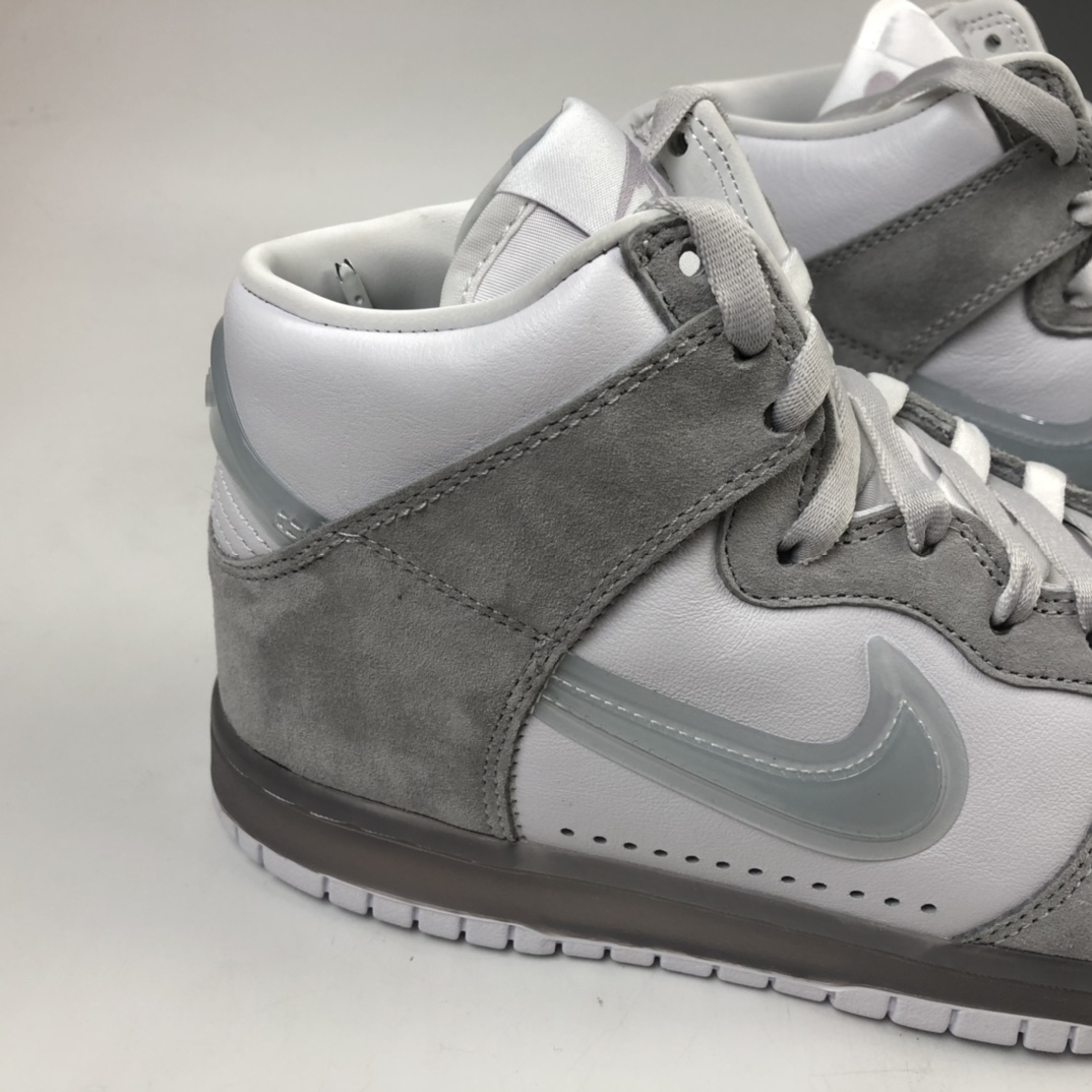 360  Slam Jam x Nk Dunk High 联名系列全头层皮高帮休闲滑板鞋 DA1639-100