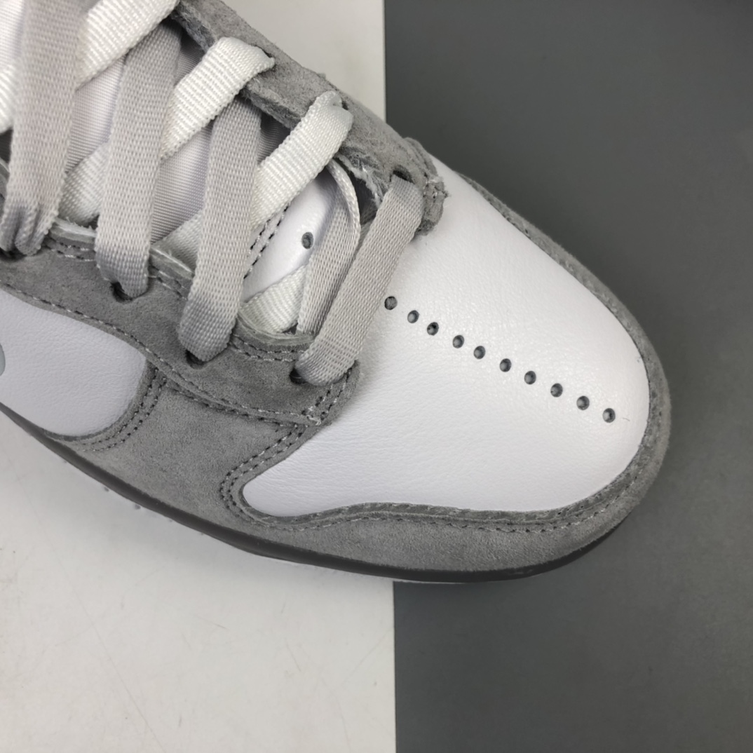 360  Slam Jam x Nk Dunk High 联名系列全头层皮高帮休闲滑板鞋 DA1639-100