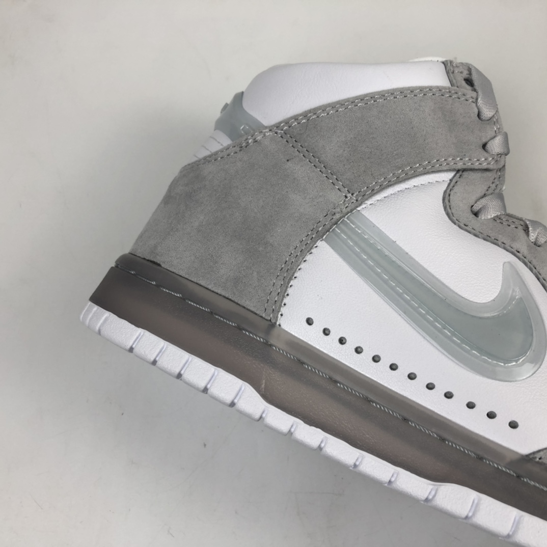 360  Slam Jam x Nk Dunk High 联名系列全头层皮高帮休闲滑板鞋 DA1639-100