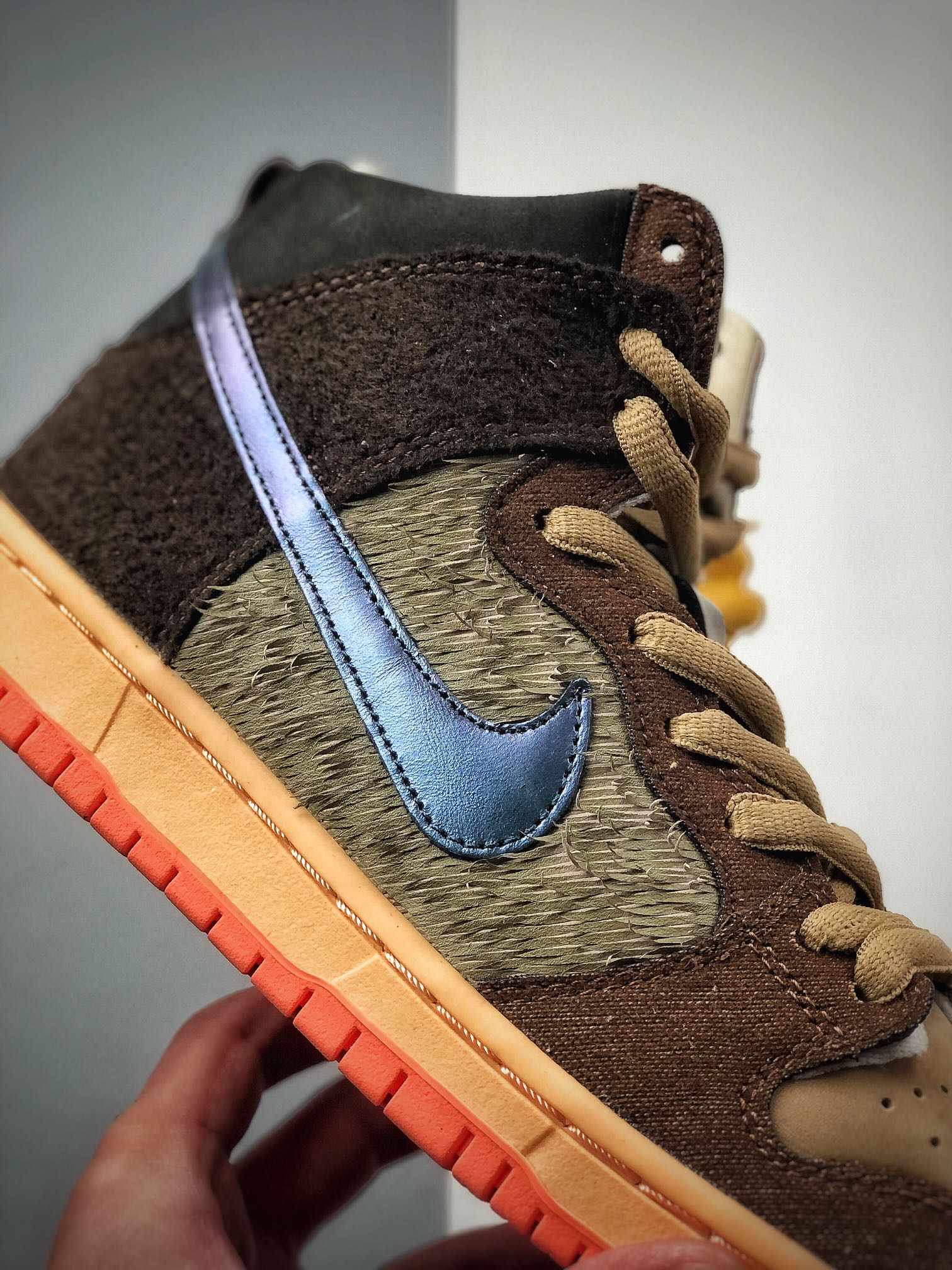 450 纯原版本NIKE Concepts x Nike SB Dunk High “Mallard” 最新配色  DC6887-200