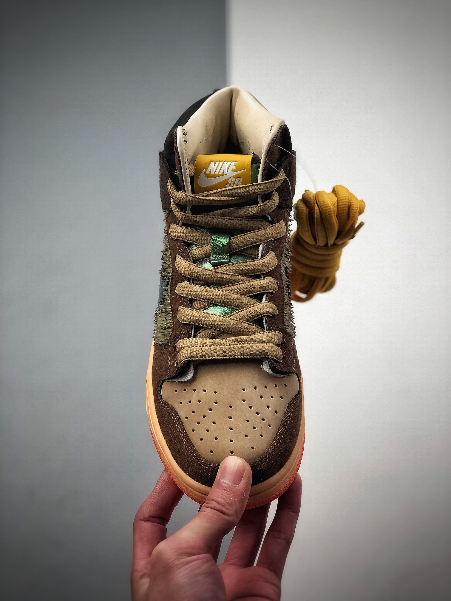 450 纯原版本NIKE Concepts x Nike SB Dunk High “Mallard” 最新配色  DC6887-200
