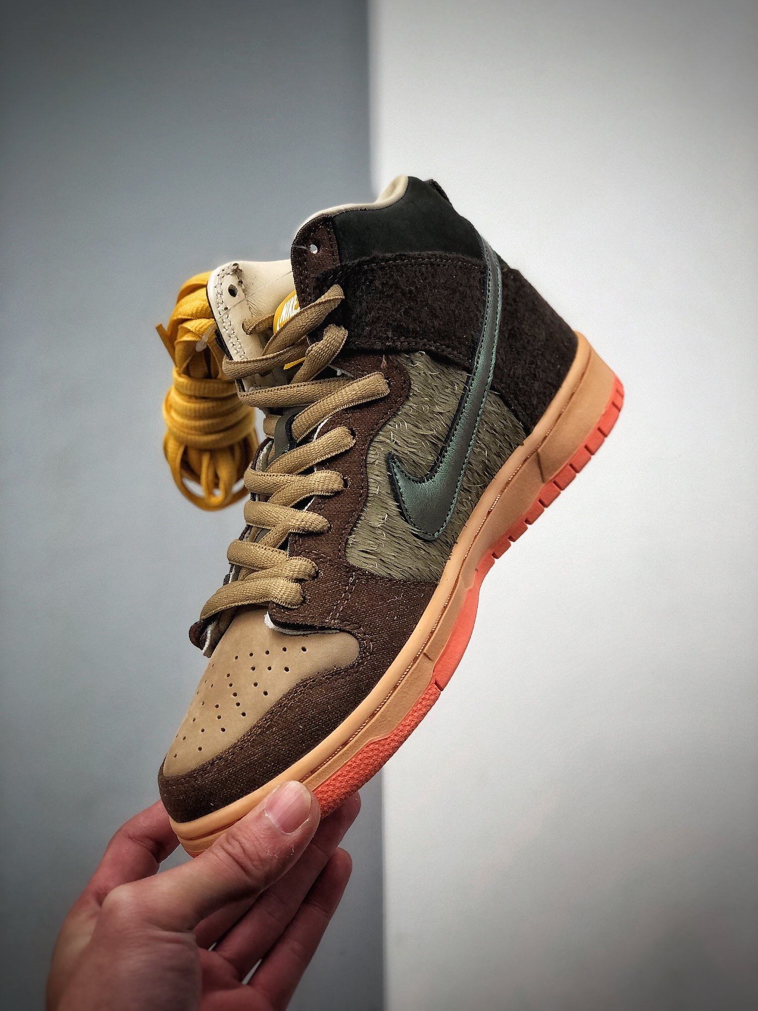 450 纯原版本NIKE Concepts x Nike SB Dunk High “Mallard” 最新配色  DC6887-200