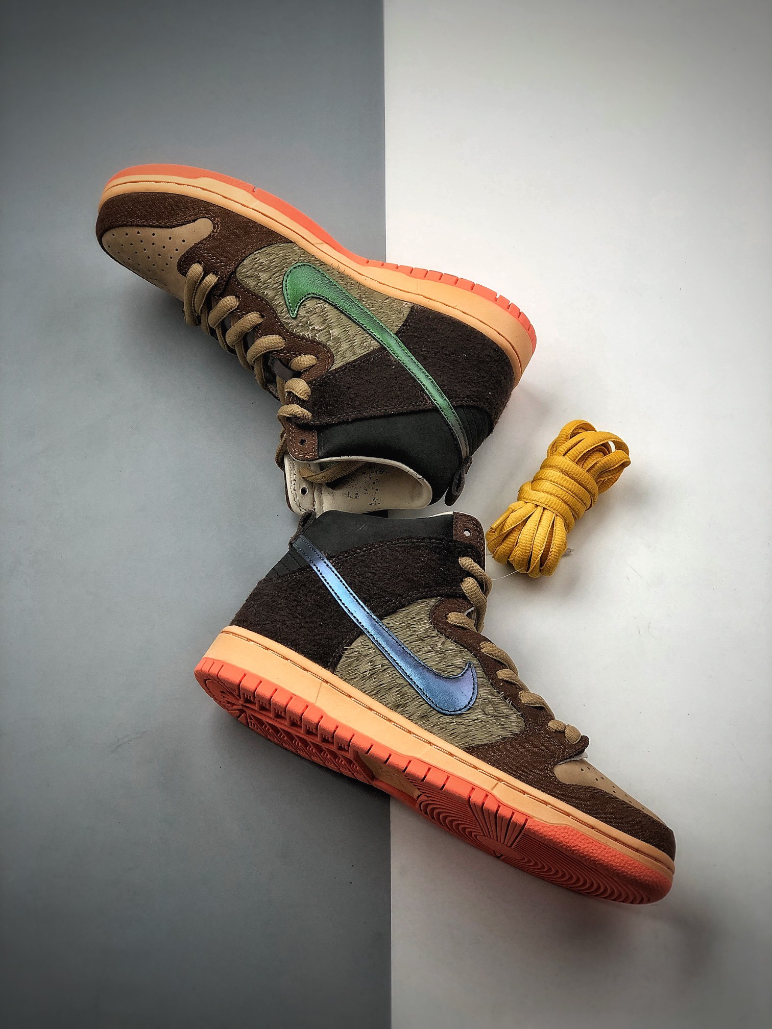 450 纯原版本NIKE Concepts x Nike SB Dunk High “Mallard” 最新配色  DC6887-200