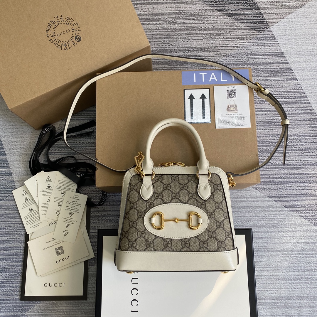 GUCCI 1955 迷你貝殼包 手提包