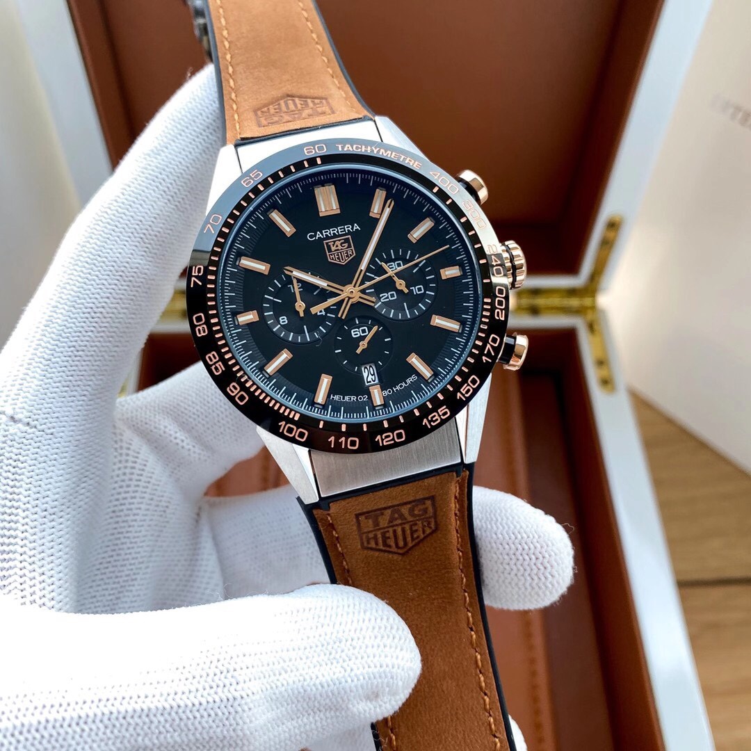 Correa de acero blanca 430-oro 450 +20, TAG Heuer-TAG Heuer ‼ ️Reloj de edición especial equipado con movimie…