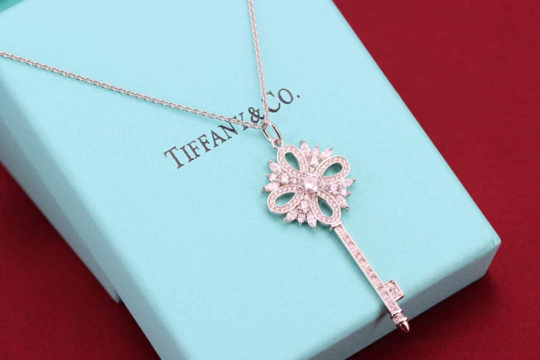Tiffany & Co. Tiffany&Co. key 大号圣诞钥匙项链