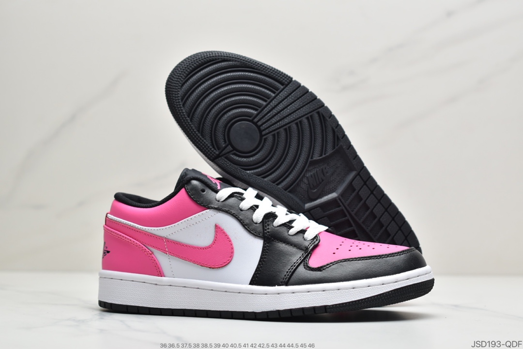 200 公司级耐克Nike Air Jordan 1 Low 黑粉 554723-106