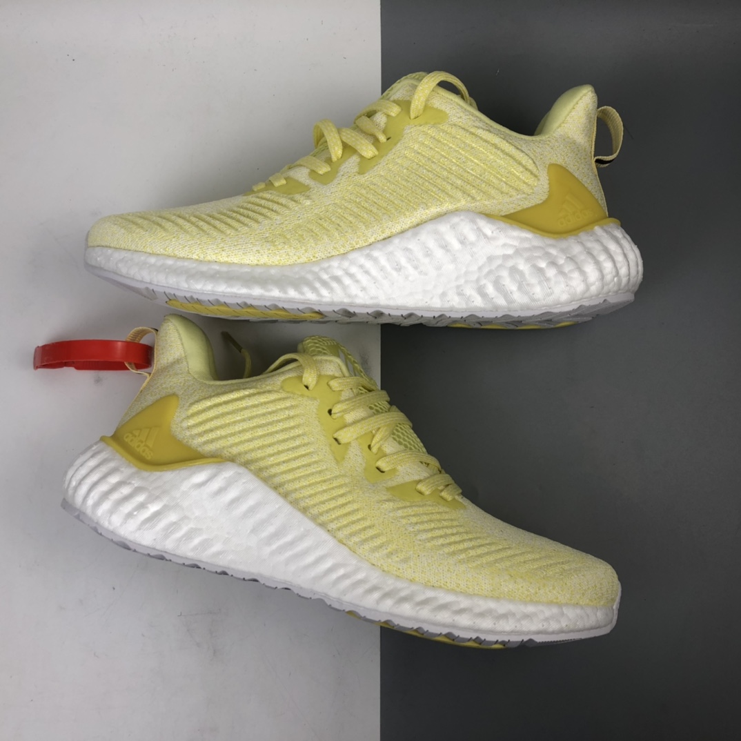 200 Adidas Alphaboost M 2020秋冬新款阿尔法高弹爆米花跑鞋 EF1286