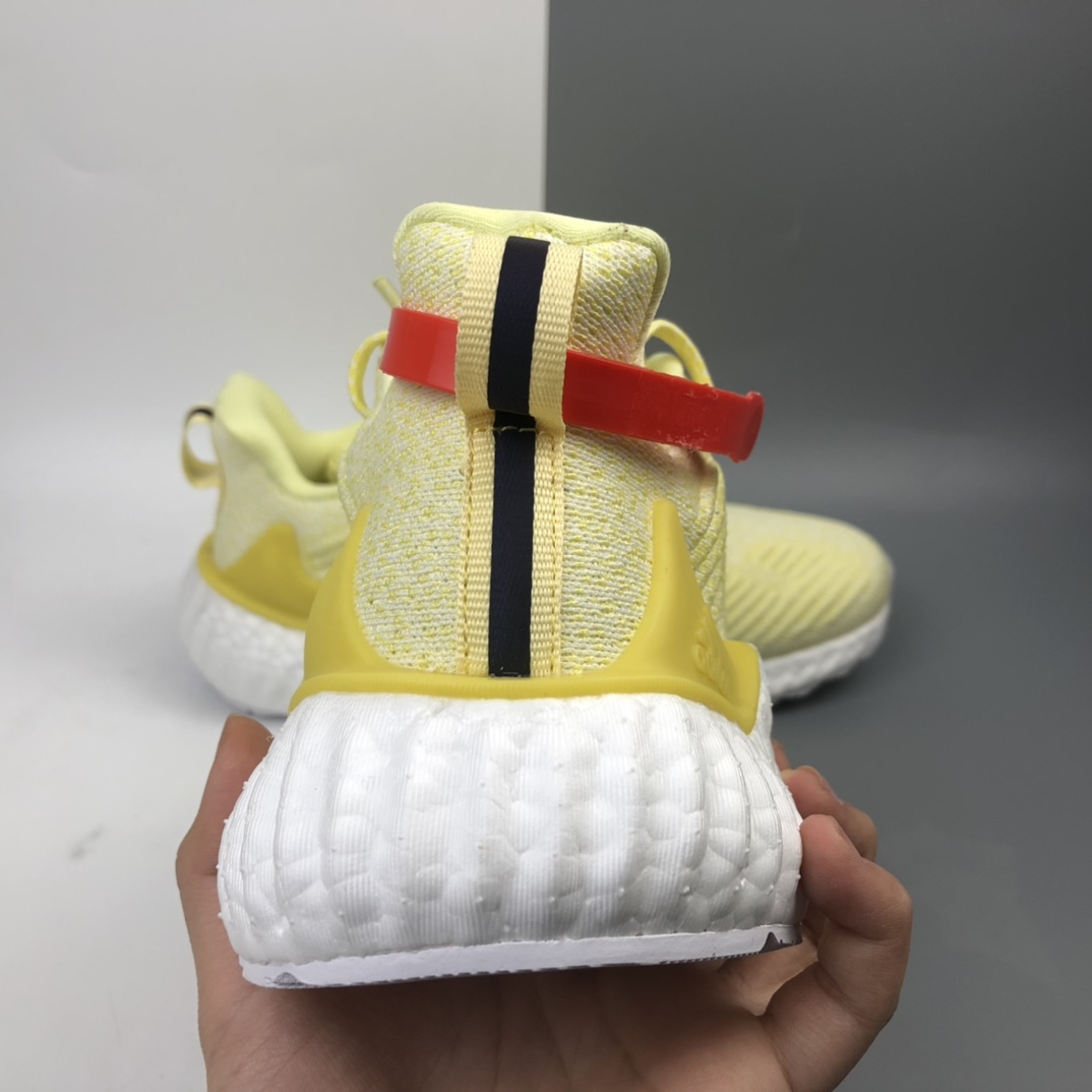 200 Adidas Alphaboost M 2020秋冬新款阿尔法高弹爆米花跑鞋 EF1286