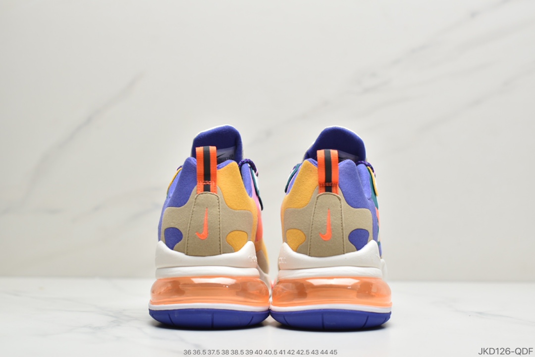 160 公司级耐克Nike Wmns Air Max 270 React 赛车系列CQ4805-146