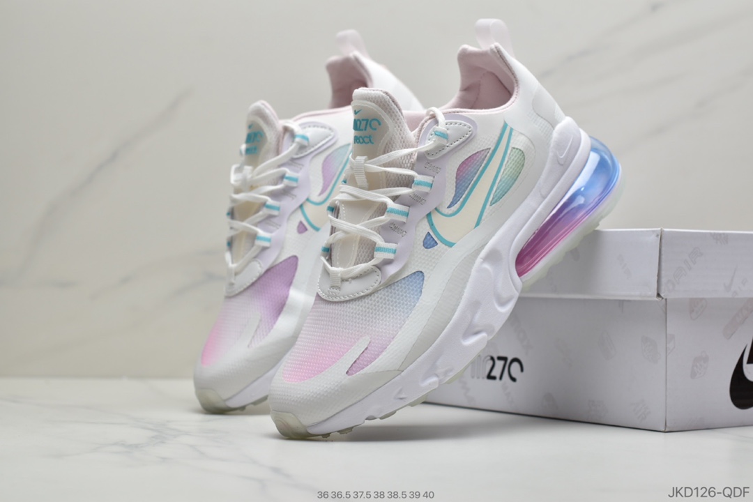 160 公司级耐克Nike Wmns Air Max 270 React 赛车系列CQ4805-146