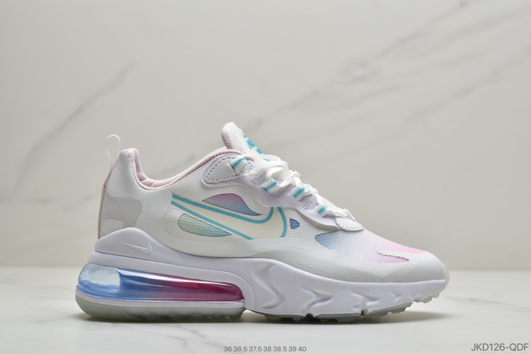 160 公司级耐克Nike Wmns Air Max 270 React 赛车系列 CQ4805-146