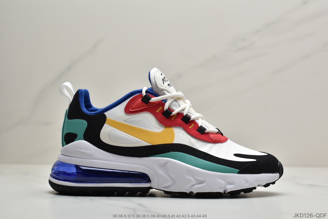160 公司级耐克Nike Wmns Air Max 270 React 赛车系列 CQ4805-146