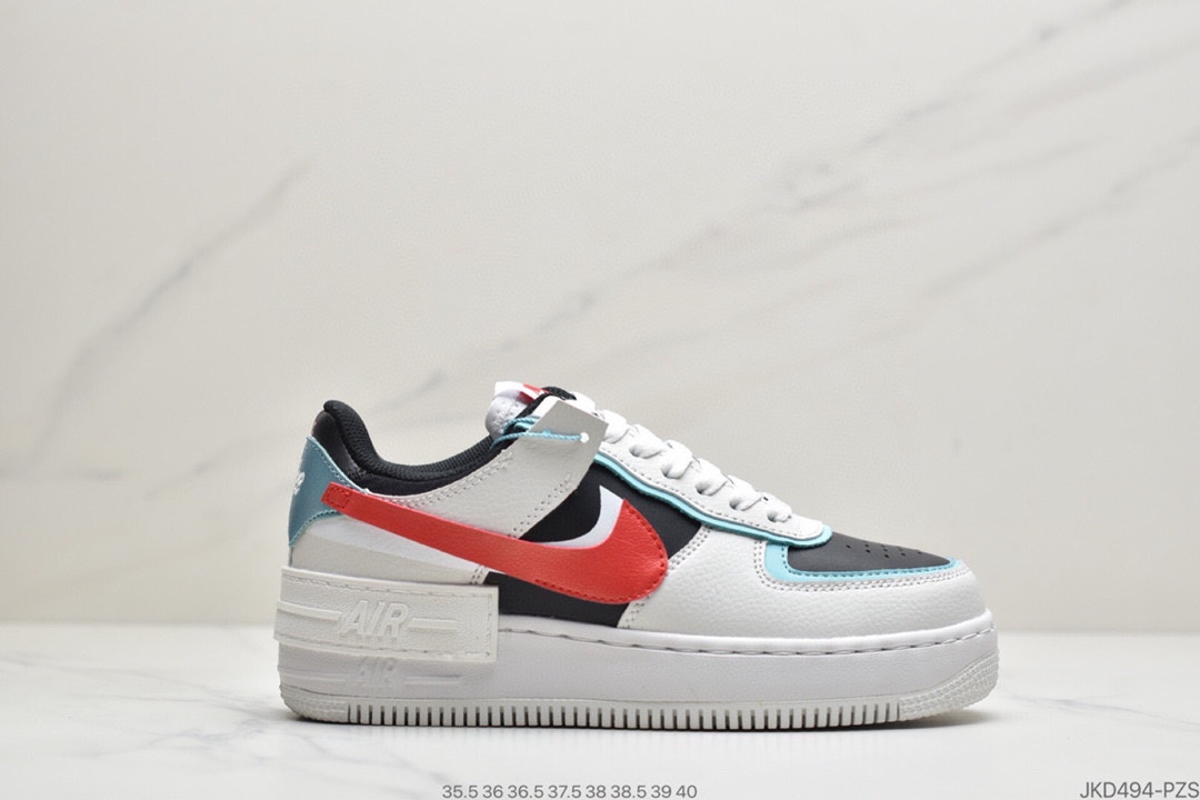 160 公司级NIKE耐克 Air Force 1 Shadow 空军一号 “马卡龙新配色“ #货号DA4291-100