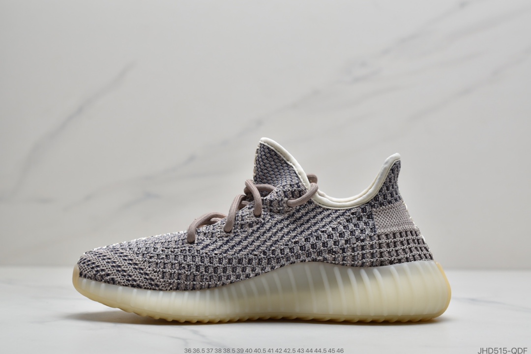 190 adidas YEEZY BOOST 350 V2 二代百搭轻便爆米花中底休闲运动慢跑鞋 GY7658