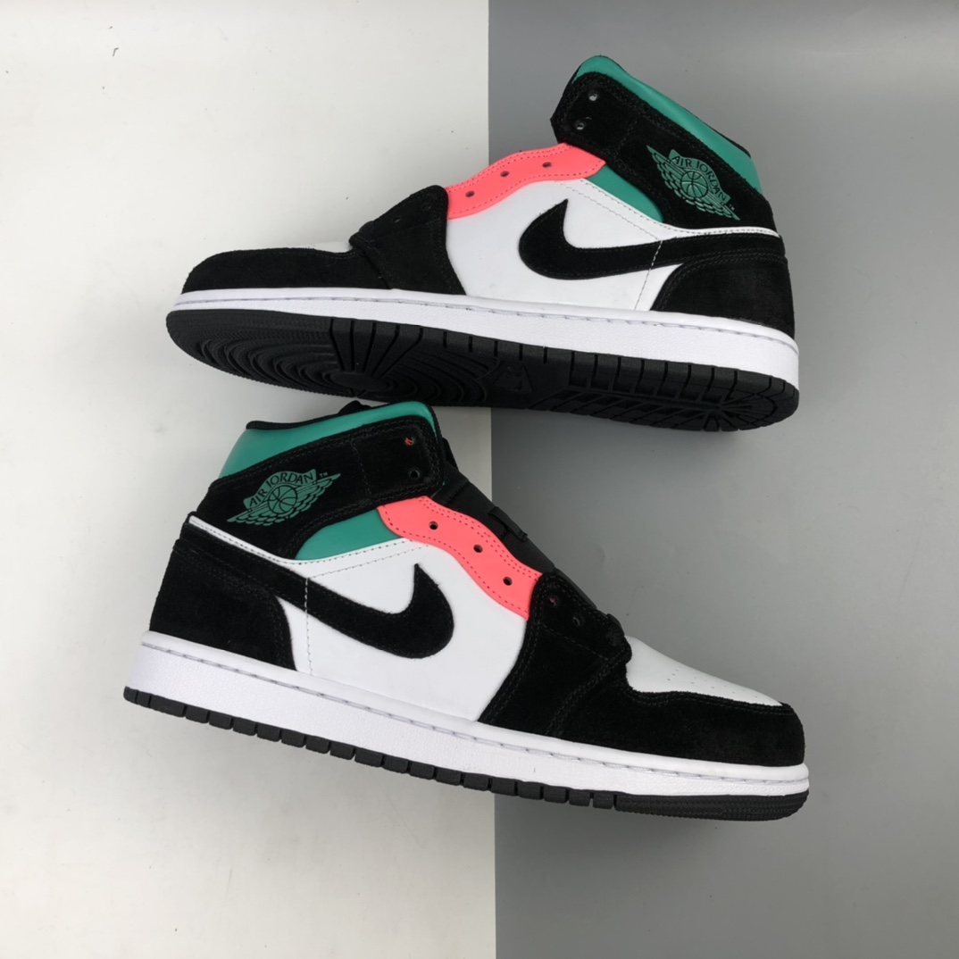 260 Air Jordan 1 Mid AJ1 乔1 中帮百搭休闲运动板鞋 852542-116