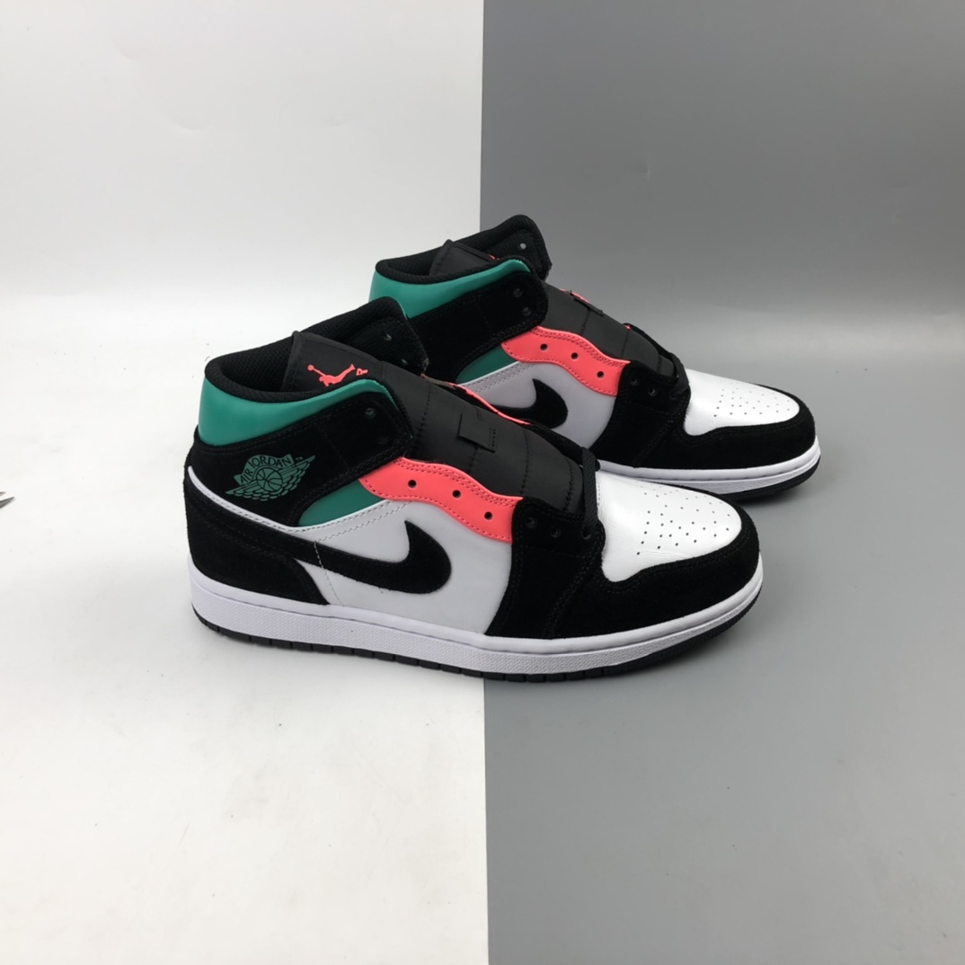 260 Air Jordan 1 Mid AJ1 乔1 中帮百搭休闲运动板鞋 852542-116