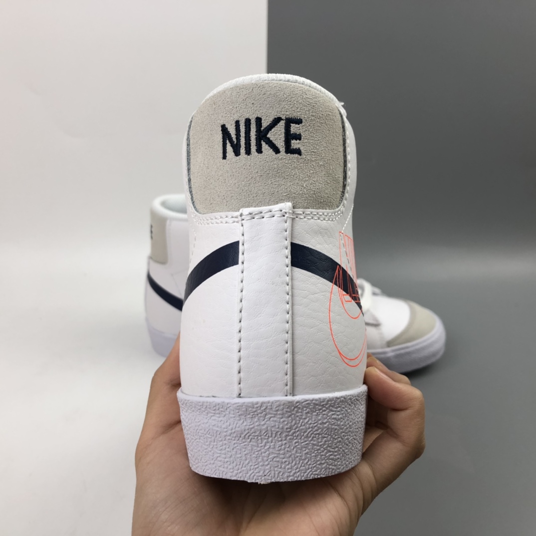 190 Nk Blazer Mid '77 开拓者高帮真硫化百搭休闲板鞋 DA4651-100