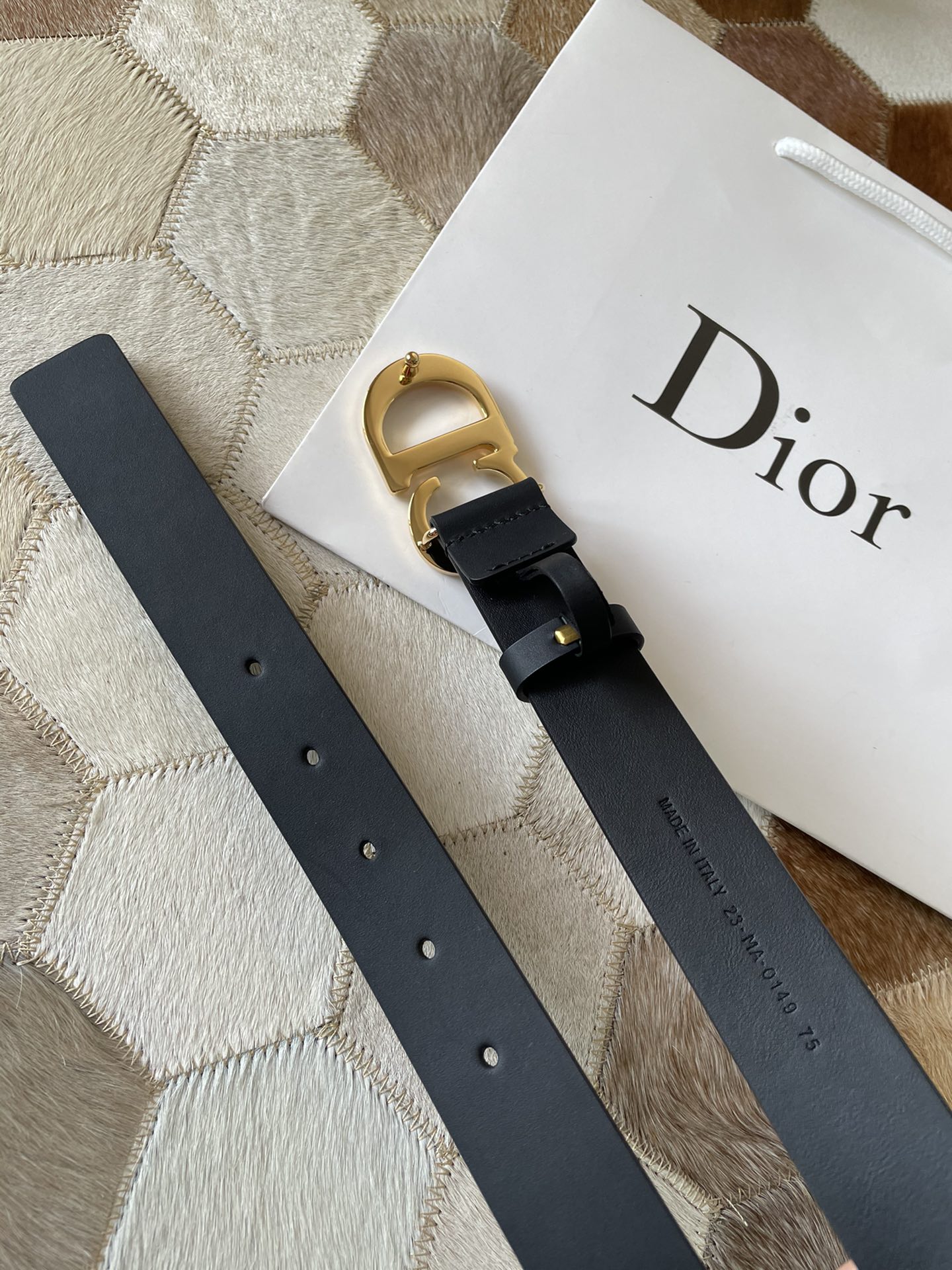 Dior.迪奥全套包装女款2.0cm