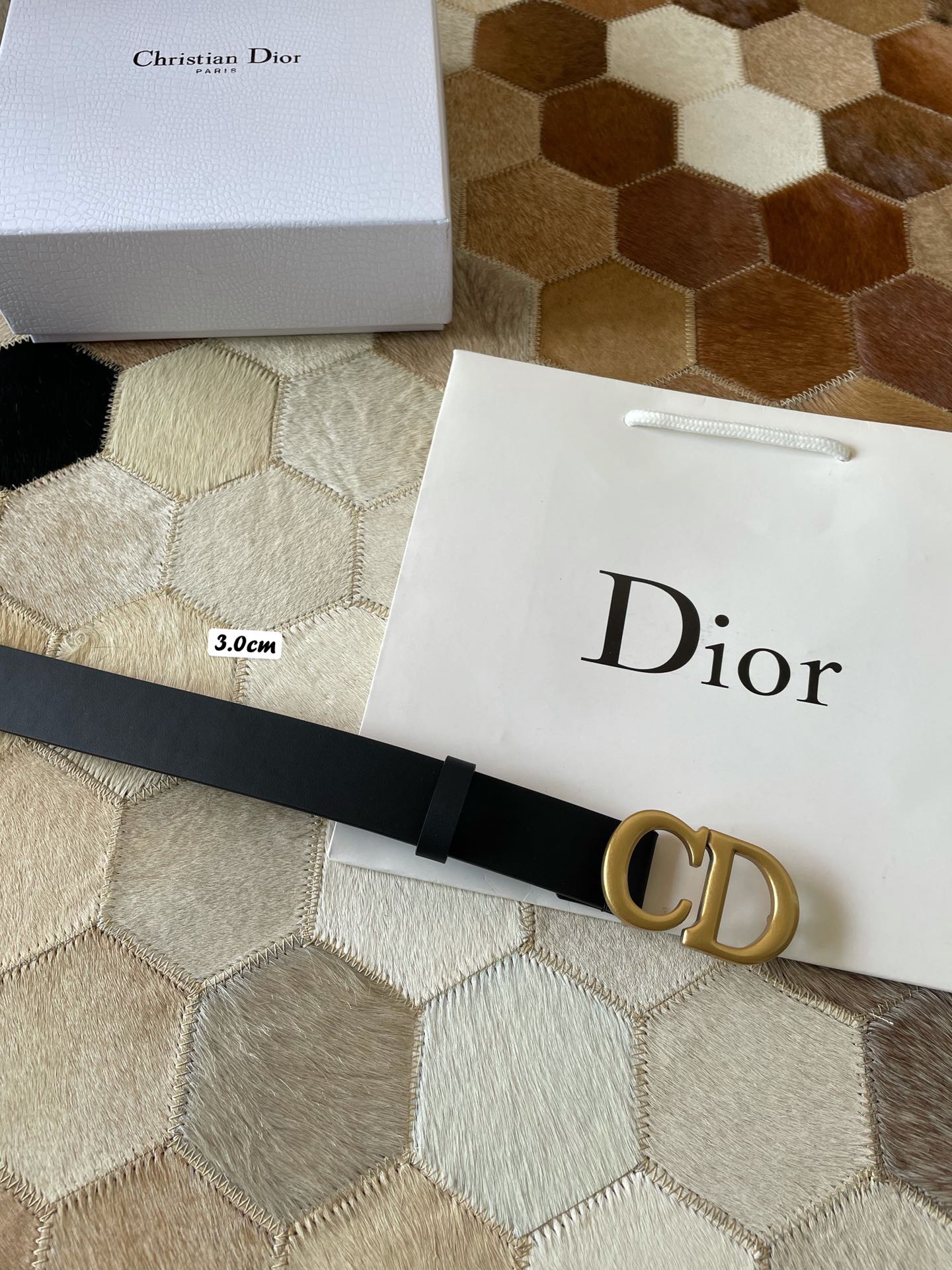 Dior.迪奥全套包装女款2.0cm