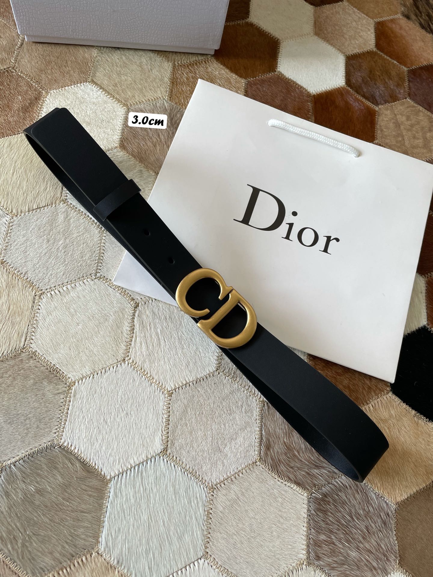 Dior.迪奥全套包装女款2.0cm