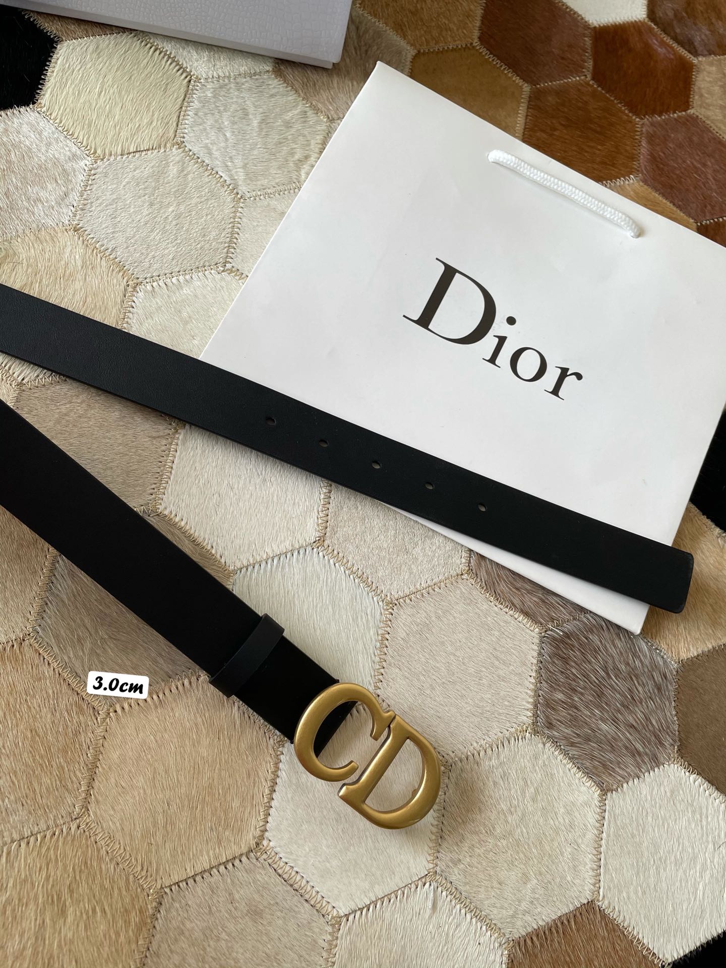 Dior.迪奥全套包装女款2.0cm