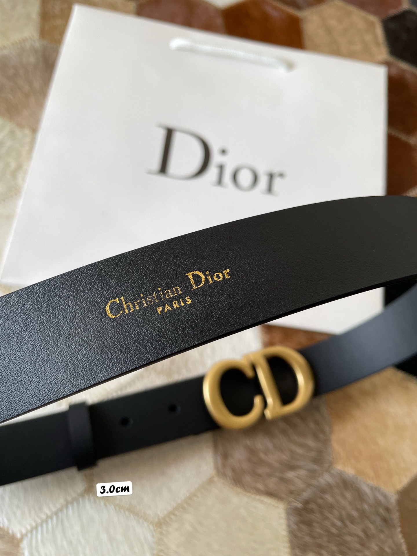 Dior.迪奥全套包装女款2.0cm