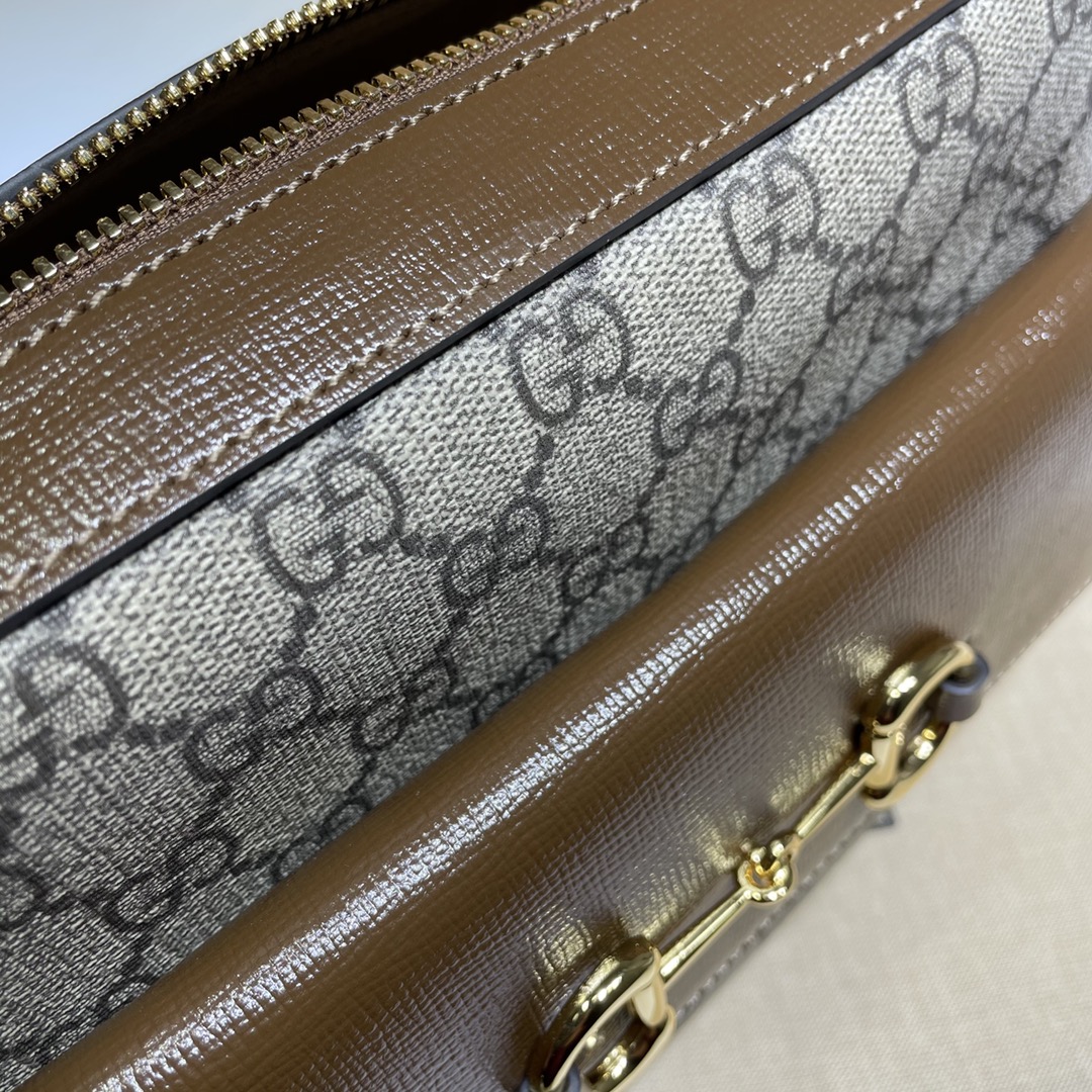 GUCCI古驰马衔扣1955系列小号肩背包645454