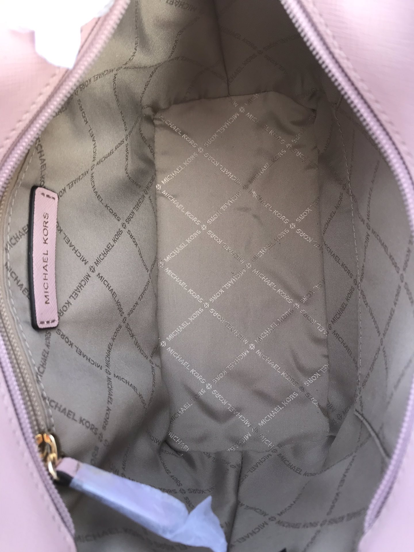 Michael Kors MK新款小号购物袋 十字纹牛皮 购物袋pv专用面料样式 设计改成了小号 额外加了长背带