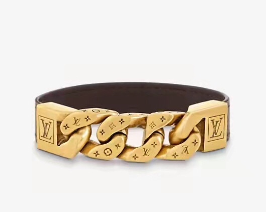 NO:101582,LV leather rope new leather rope bracelet men's style women's style gold brown white gold black leather, Lv bracelet, louis vuitton, bracelet, gold19860909LV皮绳 新款皮绳手链 男款 女款 黄金咖啡色 白金黑皮,Lv手链,louis vuitton,bracelet,gold,Jewelry