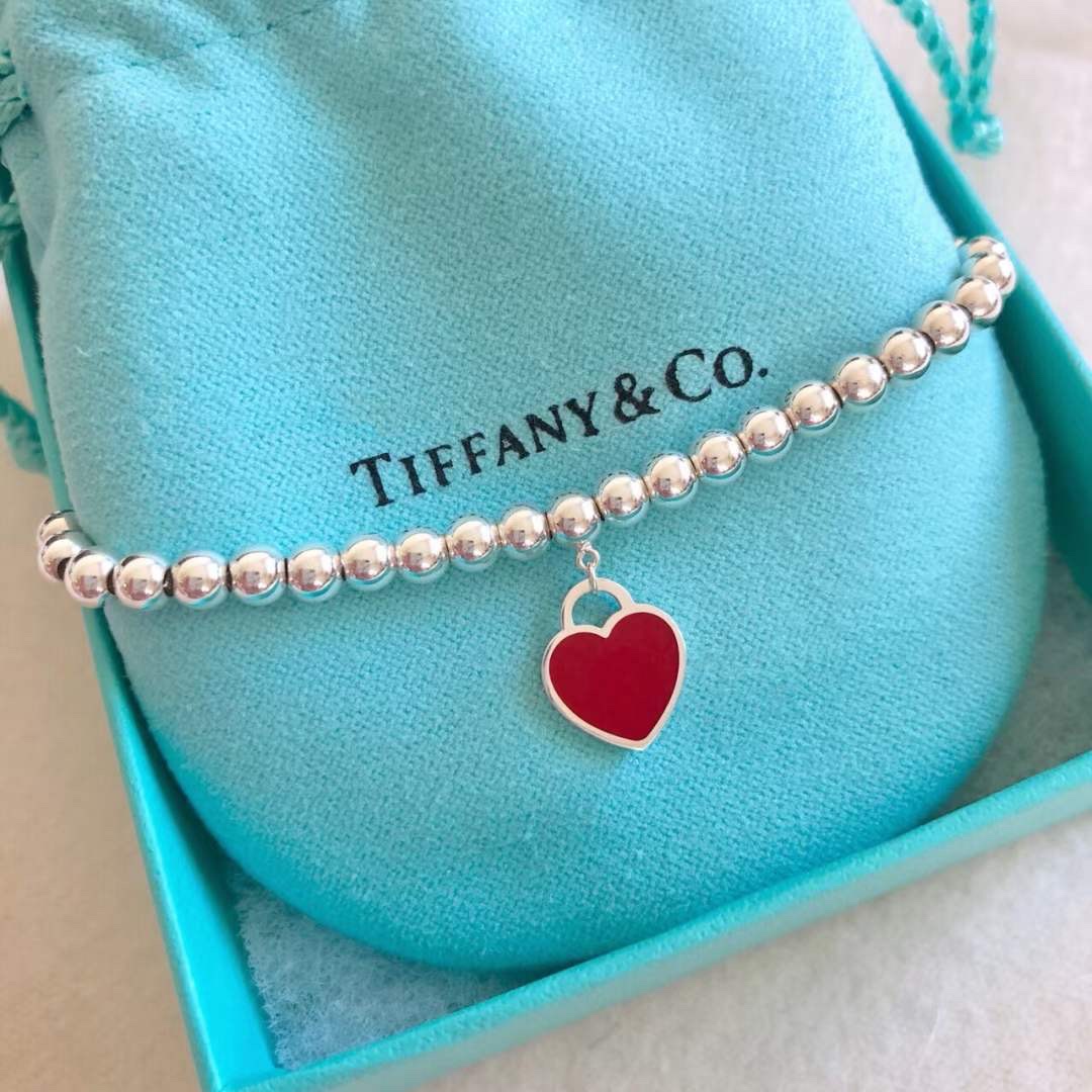 Tiffany & Co. Tiffany红心手链 少女心爆棚呀