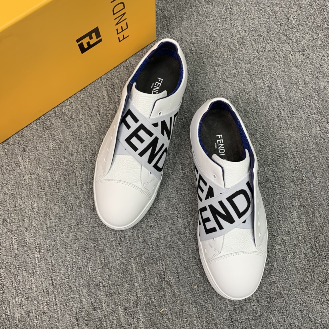 Fendi Style Leather Men's Shoes Lookbook Reference image 2