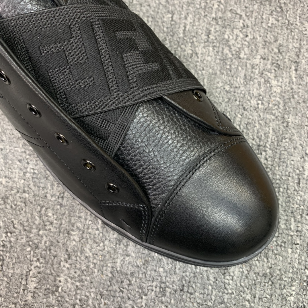 Fendi Style Leather Men's Shoes style reference detail image 8 from source 781781