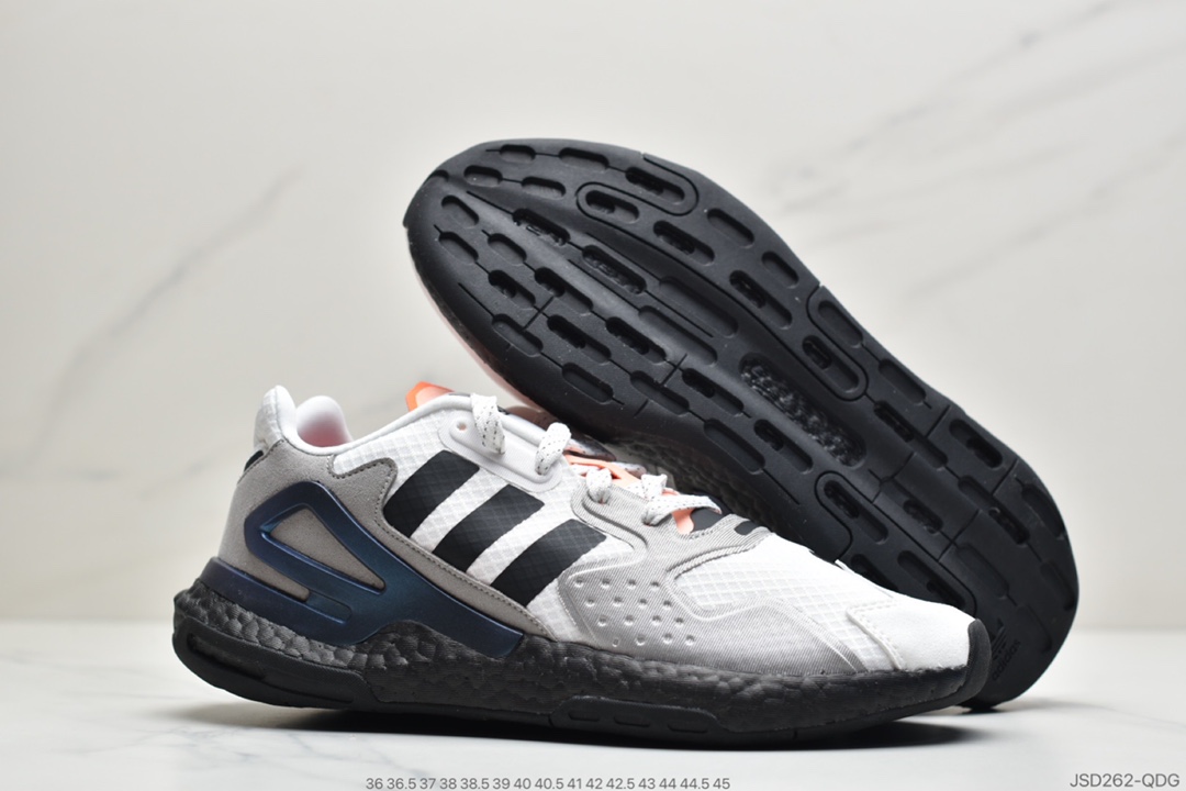 200 公司级阿迪达斯Adidas Day Jogger 2020 Boost  夜行者二代爆米花复古跑鞋  FY3027