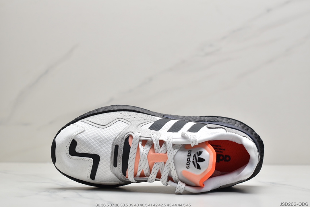 200 公司级阿迪达斯Adidas Day Jogger 2020 Boost  夜行者二代爆米花复古跑鞋  FY3027