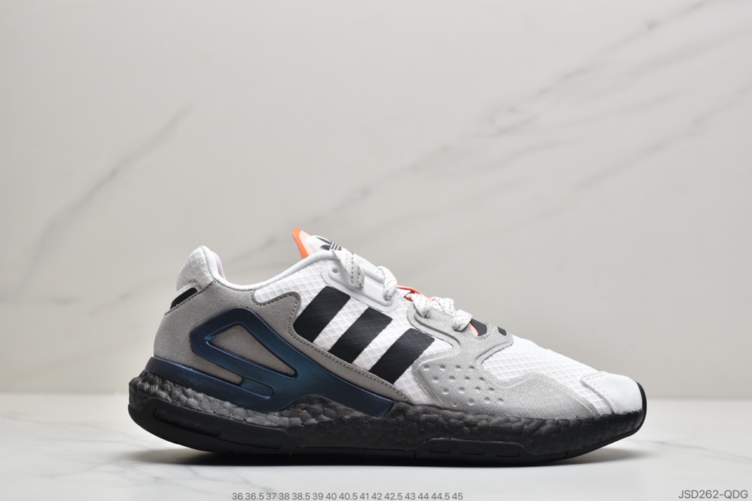 200 公司级阿迪达斯Adidas Day Jogger 2020 Boost  夜行者二代爆米花复古跑鞋  FY3027