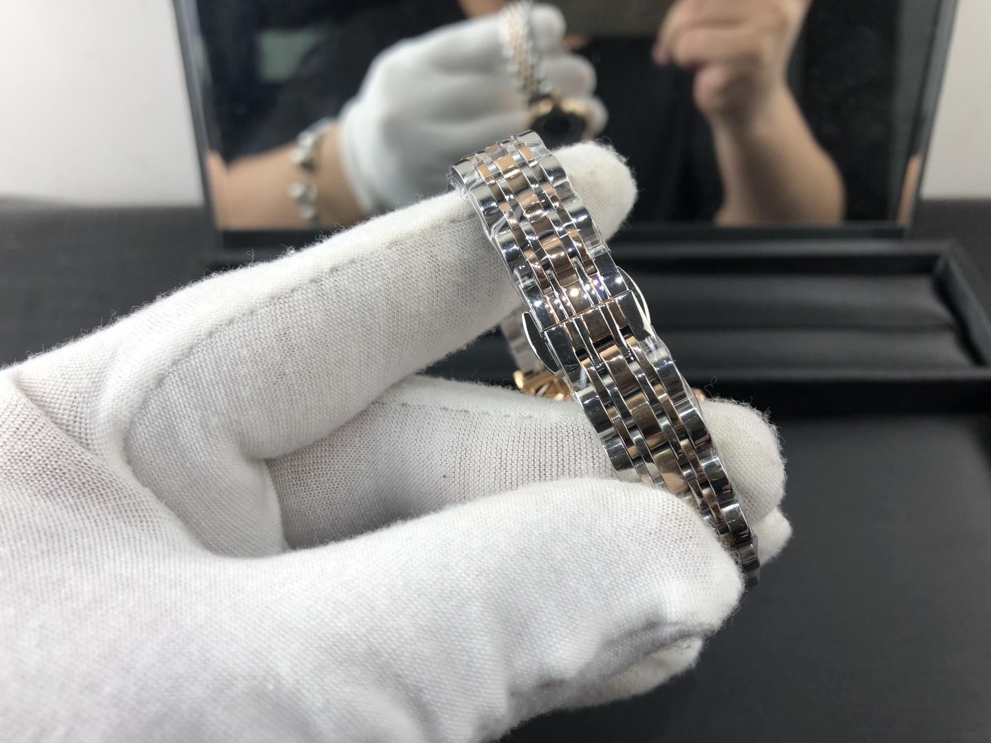 Armani 皇家 阿玛尼摩天轮蓝盘女表