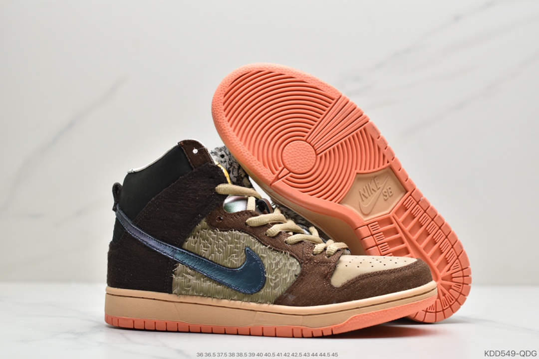 450 公司级耐克NIKE Concepts x Nike SB Dunk High “Mallard” 最新配色  “Mallard（野鸭）”DC6887-200